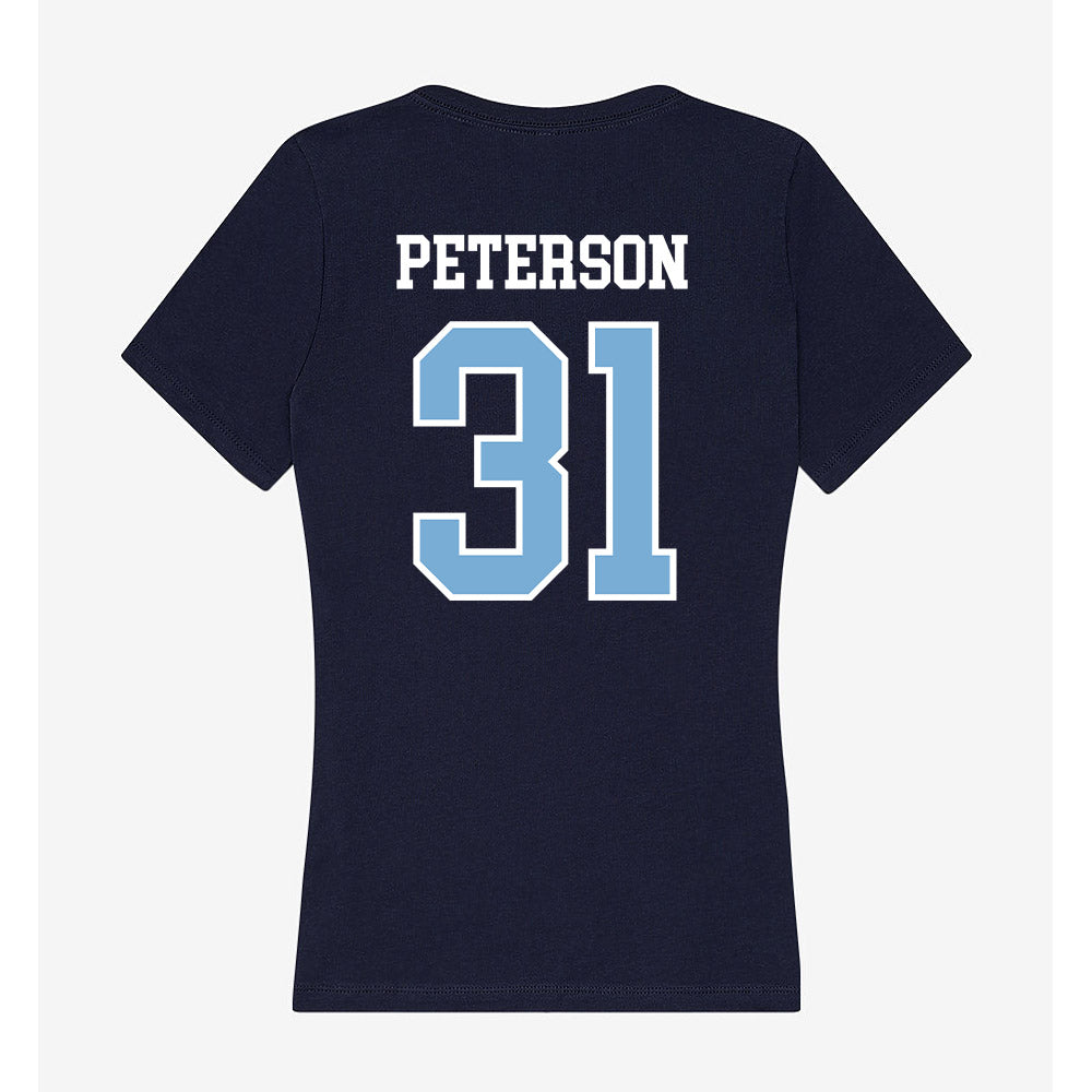 UNC - NCAA Football : Julian Peterson - Women's V-Neck T-Shirt-1