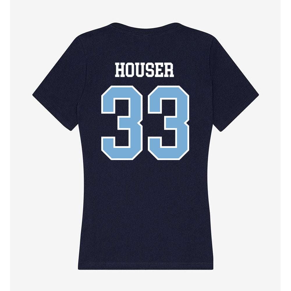 UNC - NCAA Football : Tyler Houser - Women's V-Neck T-Shirt-1