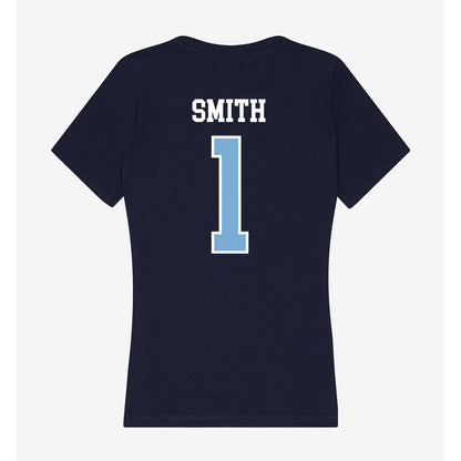 UNC - NCAA Football : Greg Smith - Women's V-Neck T-Shirt-1