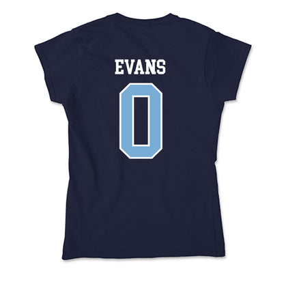 UNC - NCAA Men's Basketball : Kyan Evans - Soft Style Women’s T-Shirt-1