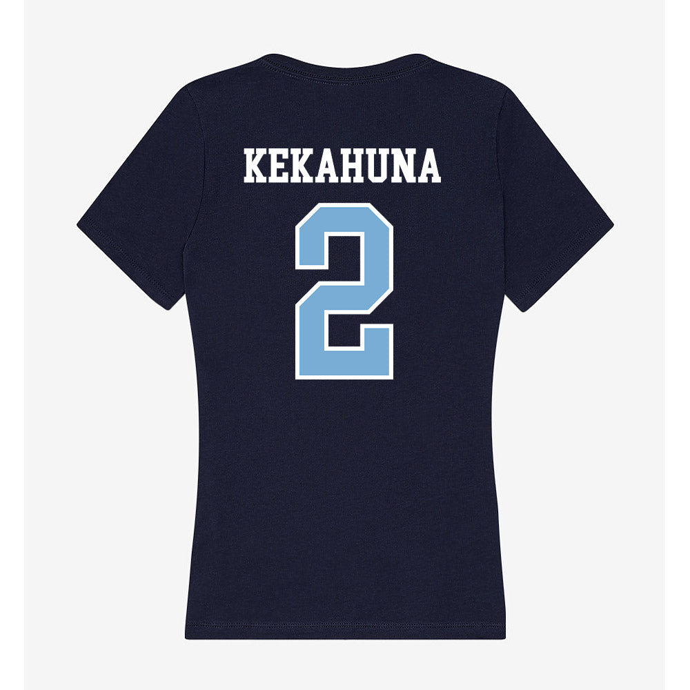 UNC - NCAA Football : Trech Kekahuna - Women's V-Neck T-Shirt-1