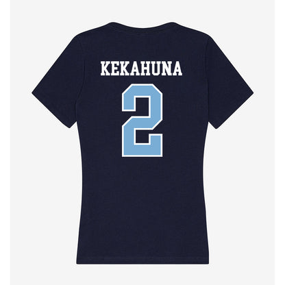 UNC - NCAA Football : Trech Kekahuna - Women's V-Neck T-Shirt-1