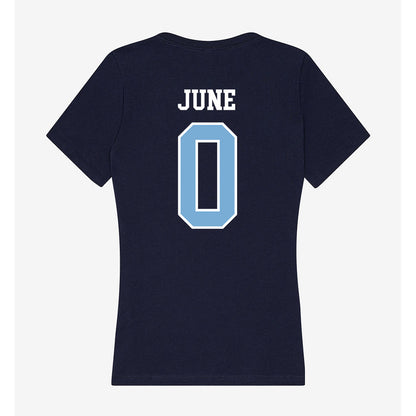 UNC - NCAA Football : Demon June - Women's V-Neck T-Shirt-1