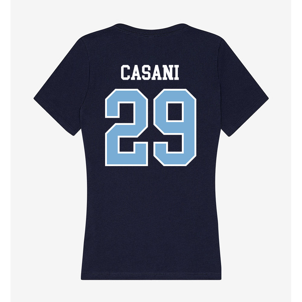 UNC - NCAA Men's Lacrosse : Henry Casani - Women's V-Neck T-Shirt-1