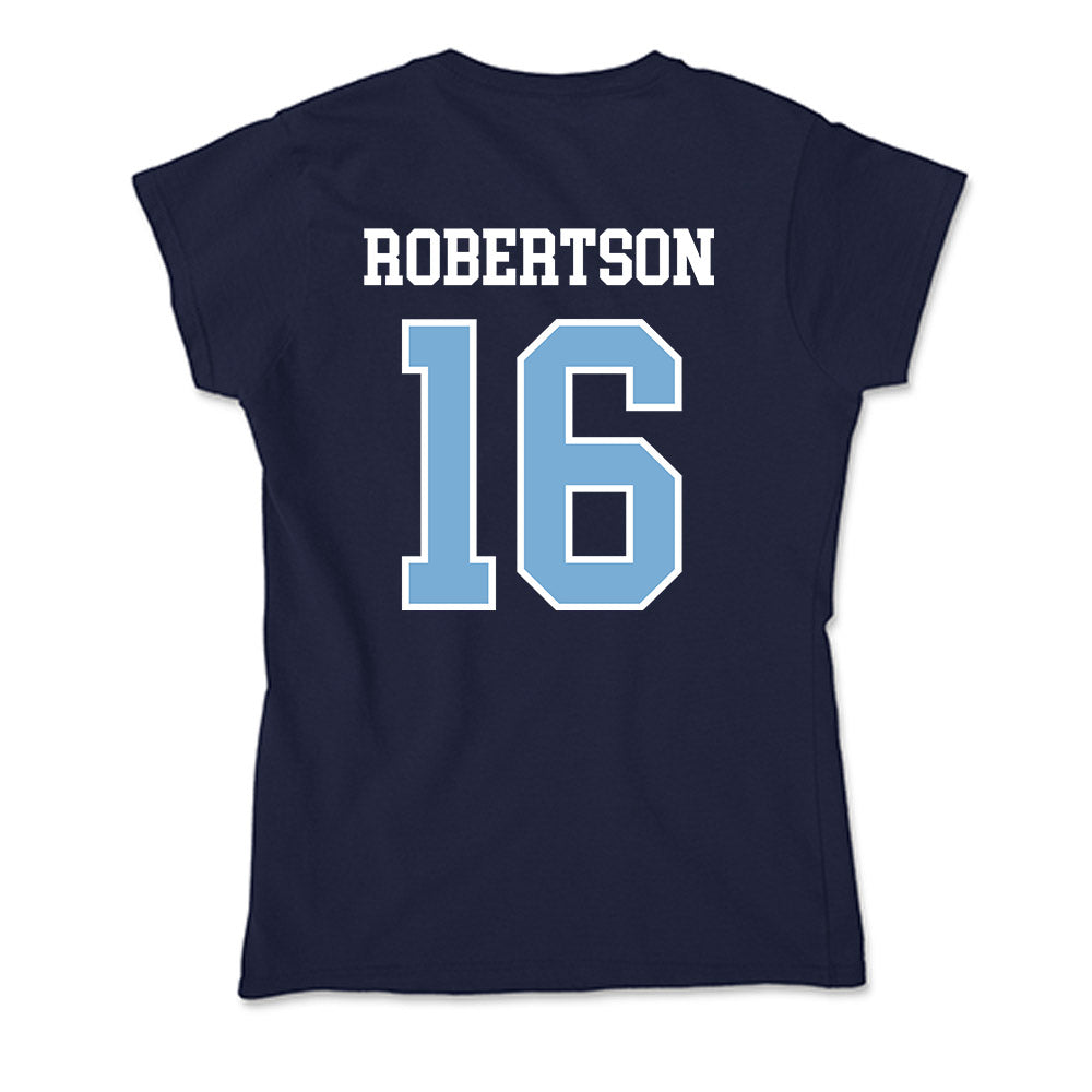 UNC - NCAA Football : Zamaurious Robertson - Soft Style Women’s T-Shirt-1