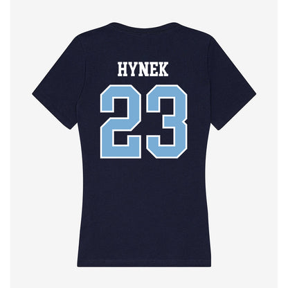 UNC - NCAA Baseball : Colin Hynek - Women's V-Neck T-Shirt-1