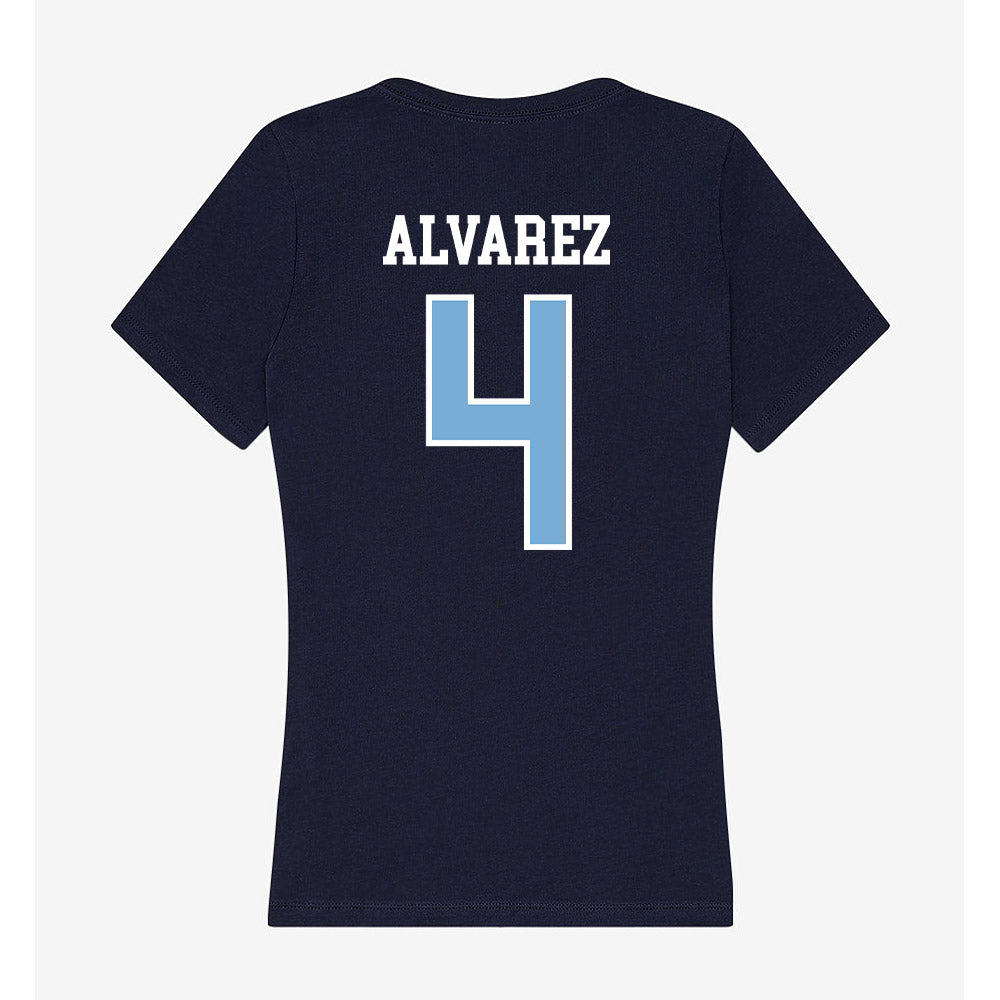 UNC - NCAA Women's Soccer : Aven Alvarez - Women's V-Neck T-Shirt-1