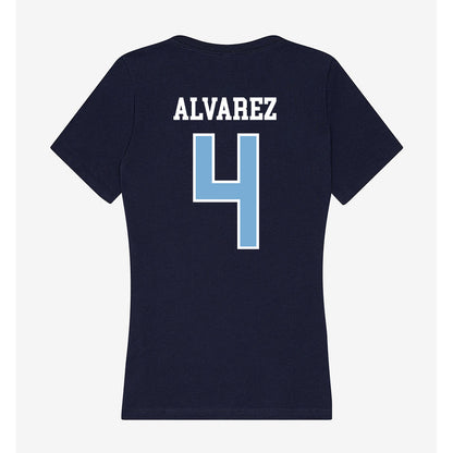 UNC - NCAA Women's Soccer : Aven Alvarez - Women's V-Neck T-Shirt-1