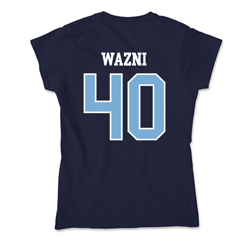 UNC - NCAA Football : Roman Wazni - Soft Style Women’s T-Shirt-1