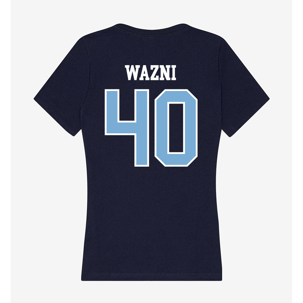 UNC - NCAA Football : Roman Wazni - Women's V-Neck T-Shirt-1
