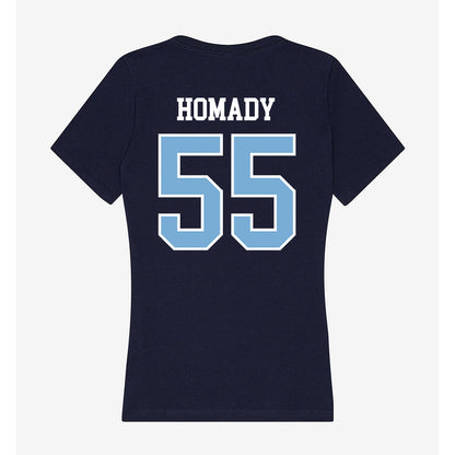 UNC - NCAA Football : Brandon Homady - Women's V-Neck T-Shirt-1