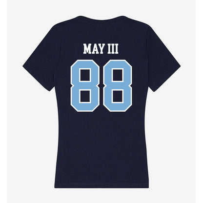 UNC - NCAA Football : Deems May III - Classic Shersey Women's V-Neck T-Shirt-1