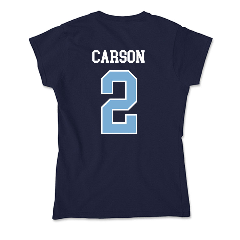 UNC - NCAA Men's Soccer : Myles Carson - Soft Style Women’s T-Shirt-1