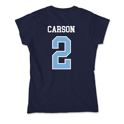 UNC - NCAA Men's Soccer : Myles Carson - Soft Style Women’s T-Shirt-1