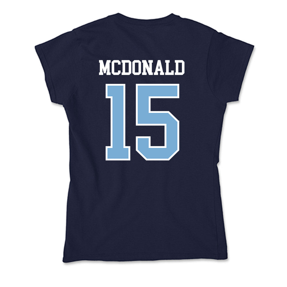 UNC - NCAA Football : Derek McDonald - Soft Style Women’s T-Shirt-1