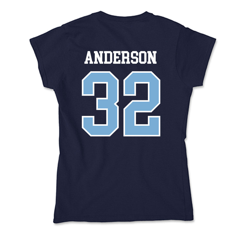 UNC - NCAA Football : Jermaine Anderson - Soft Style Women’s T-Shirt-1