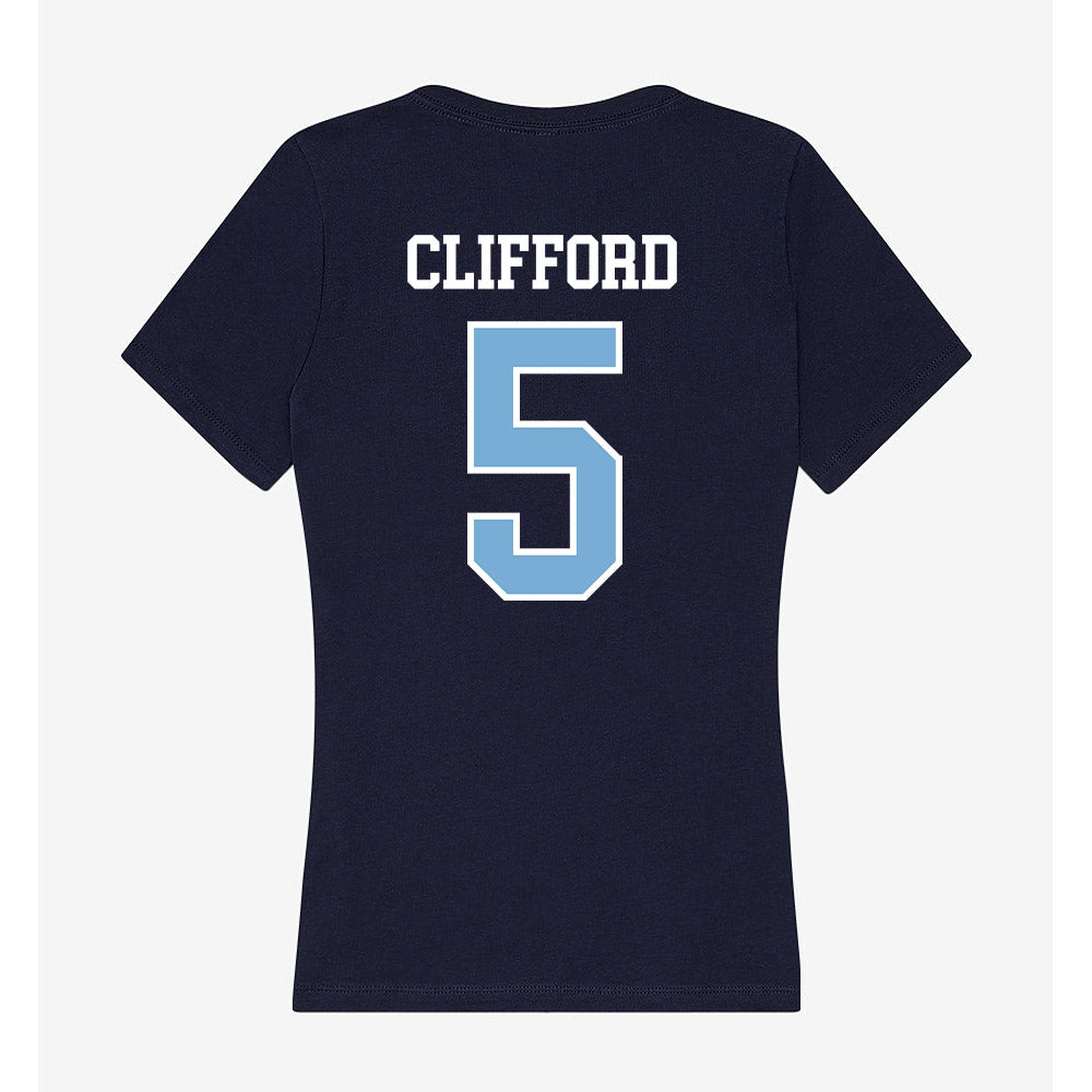 UNC - NCAA Women's Volleyball : Meghan Clifford - Women's V-Neck T-Shirt-1