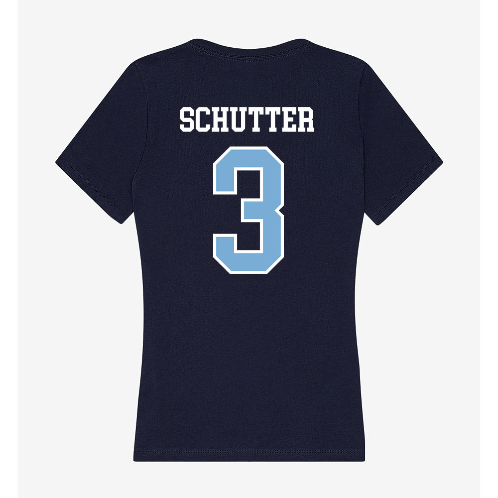UNC - NCAA Women's Volleyball : Lauren Schutter - Women's V-Neck T-Shirt-1