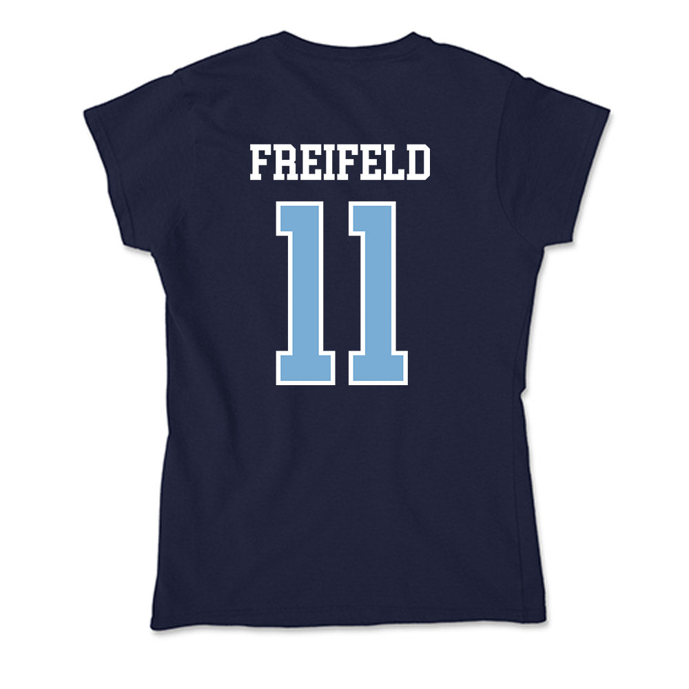 UNC - NCAA Women's Soccer : Eres Freifeld - Soft Style Women’s T-Shirt-1