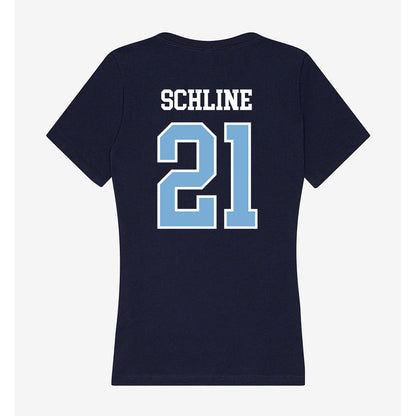 UNC - NCAA Men's Lacrosse : Harrison Schline - Women's V-Neck T-Shirt-1