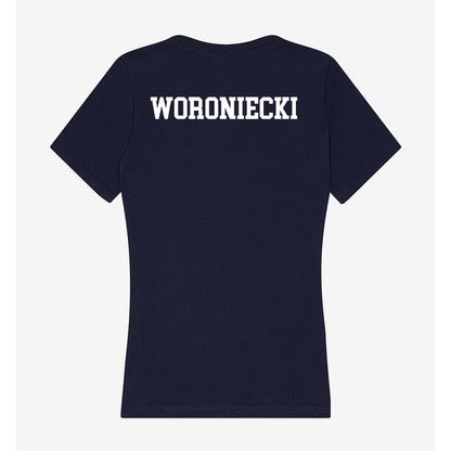 UNC - NCAA Women's Rowing : Ella Woroniecki - Women's V-Neck T-Shirt-1