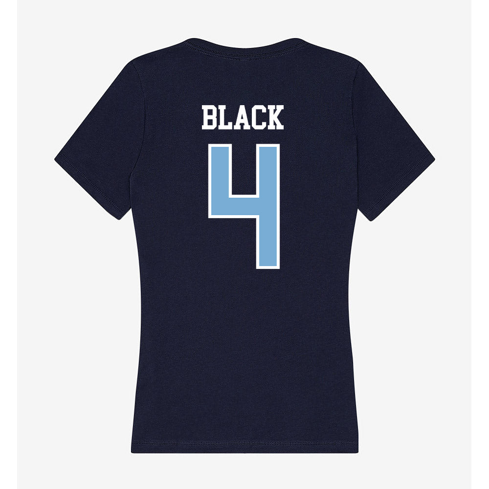 UNC - NCAA Baseball : Sawyer Black - Women's V-Neck T-Shirt-1