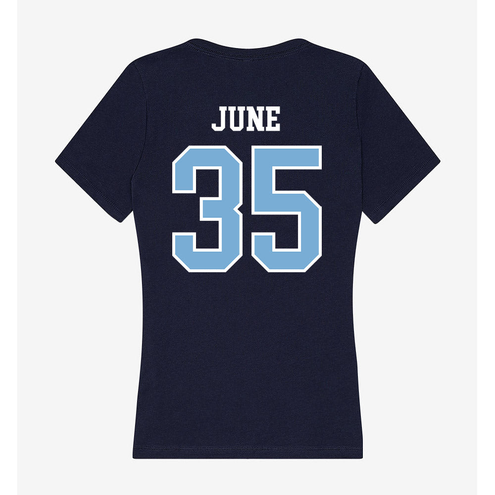 UNC - NCAA Football : Demon June - Women's V-Neck T-Shirt-1