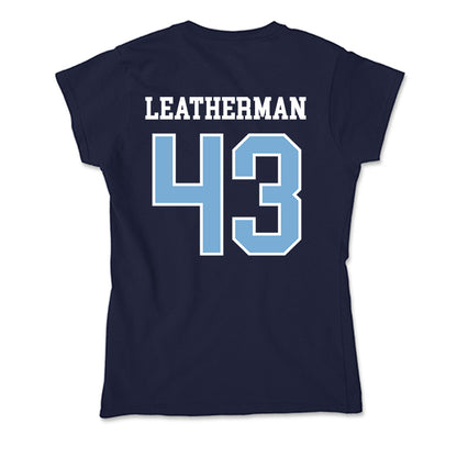 UNC - NCAA Baseball : Riley Leatherman - Soft Style Women’s T-Shirt-1