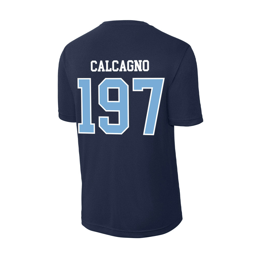UNC - NCAA Wrestling : Mikey Calcagno - Activewear T-Shirt-1