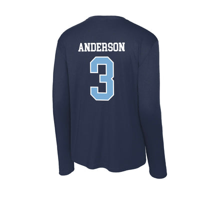 UNC - NCAA Women's Field Hockey : Devon Anderson - Classic Shersey Activewear Long Sleeve T-Shirt-1