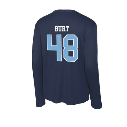 UNC - NCAA Football : Gannon Burt - Activewear Long Sleeve T-Shirt-1