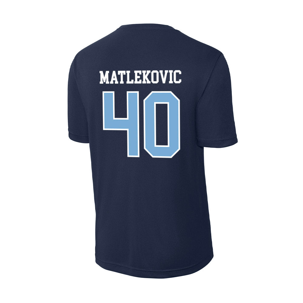 UNC - NCAA Men's Basketball : Ivan Matlekovic - Activewear T-Shirt-1
