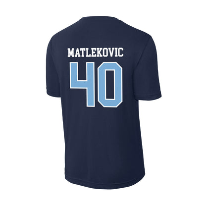 UNC - NCAA Men's Basketball : Ivan Matlekovic - Activewear T-Shirt-1