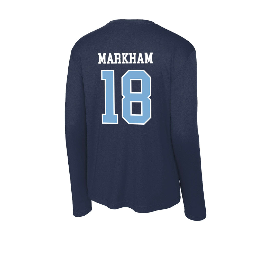 UNC - NCAA Women's Volleyball : Carly Markham - Classic Shersey Activewear Long Sleeve T-Shirt-1