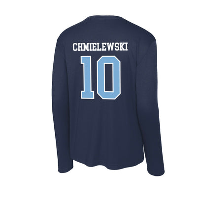 UNC - NCAA Baseball : Tom Chmielewski - Activewear Long Sleeve T-Shirt-1