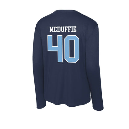 UNC - NCAA Baseball : Walker McDuffie - Activewear Long Sleeve T-Shirt-1