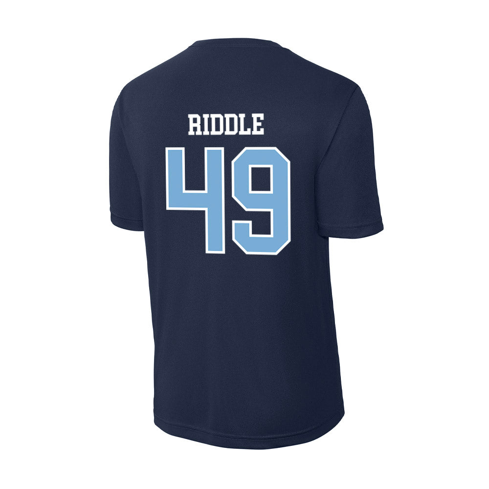 UNC - NCAA Men's Lacrosse : Alec Riddle - Activewear T-Shirt-1