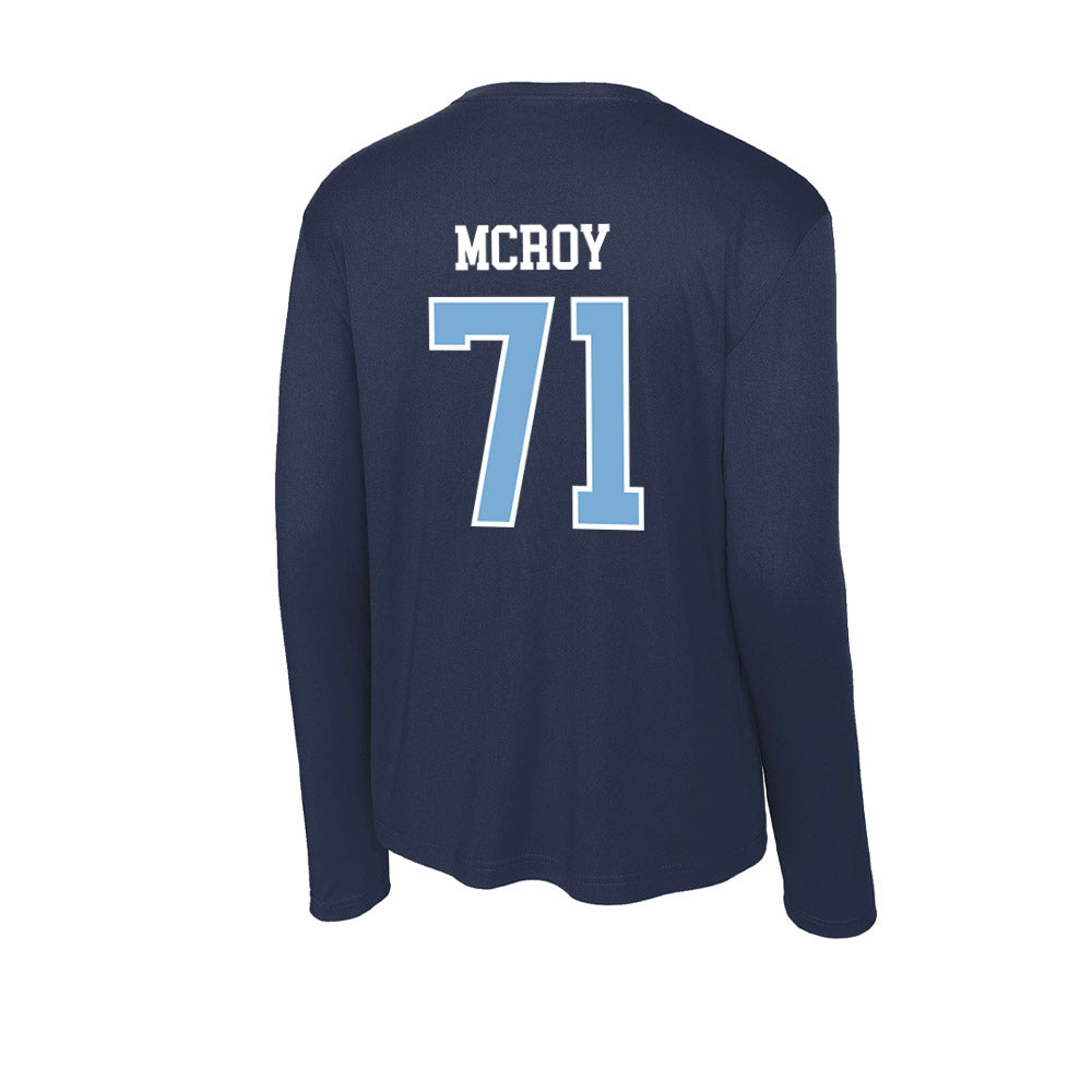 UNC - NCAA Football : Jacqawn McRoy - Activewear Long Sleeve T-Shirt-1