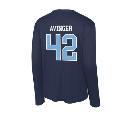 UNC - NCAA Football : Jordan Avinger - Activewear Long Sleeve T-Shirt-1