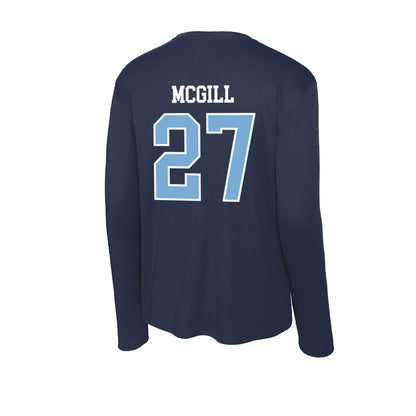 UNC - NCAA Football : Jaylen McGill - Activewear Long Sleeve T-Shirt-1