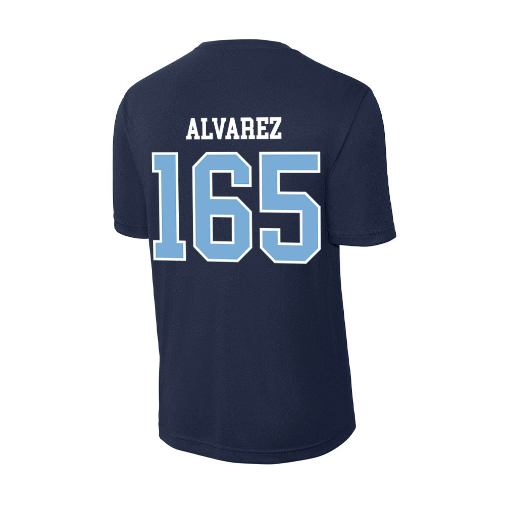 UNC - NCAA Wrestling : Omaury Alvarez - Activewear T-Shirt-1
