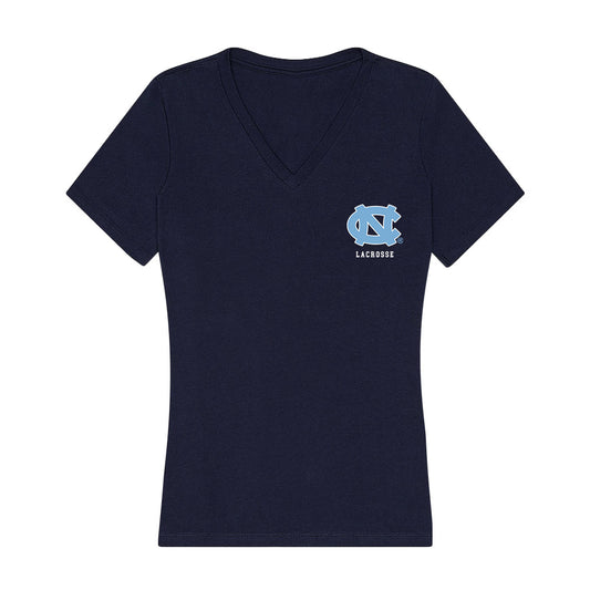 UNC - NCAA Women's Lacrosse : Cece Powell - Classic Shersey Women's V-Neck T-Shirt-0