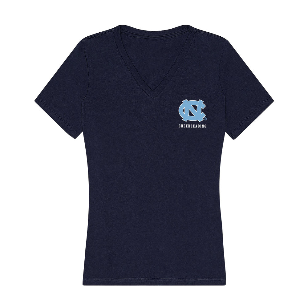 UNC - NCAA Cheerleading : Libby O'Leary - Classic Shersey Women's V-Neck T-Shirt-1