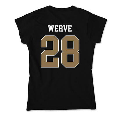 UNC Pembroke - NCAA Men's Ice Hockey : Pat Werve - Classic Shersey Soft Style Women’s T-Shirt-1