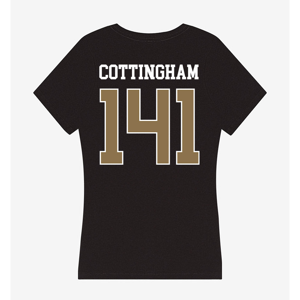 UNC Pembroke - NCAA Wrestling : Chance Cottingham - Classic Shersey Women's V-Neck T-Shirt-1