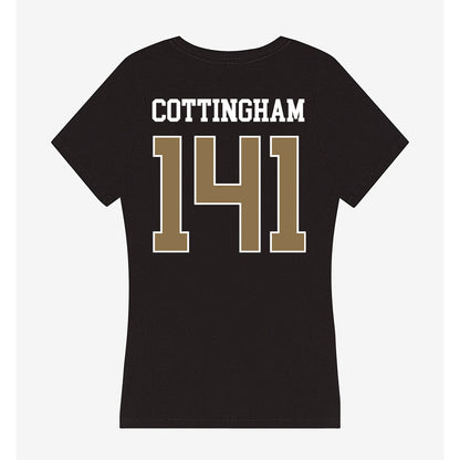 UNC Pembroke - NCAA Wrestling : Chance Cottingham - Classic Shersey Women's V-Neck T-Shirt-1
