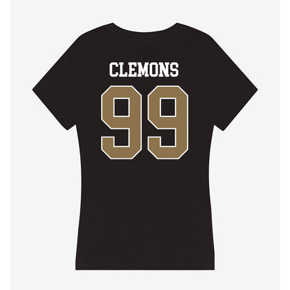 UNC Pembroke - NCAA Football : Jahari Clemons - Classic Shersey Women's V-Neck T-Shirt-1