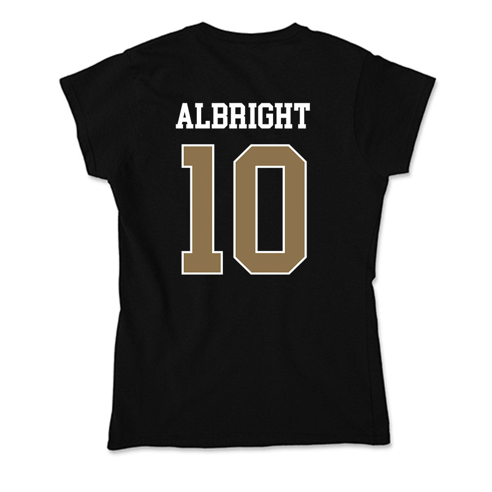UNC Pembroke - NCAA Football : JaQuan Albright - Classic Shersey Soft Style Women’s T-Shirt-1