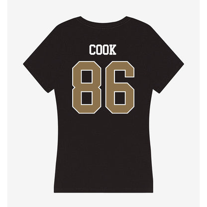 UNC Pembroke - NCAA Football : Logan Cook - Classic Shersey Women's V-Neck T-Shirt-1