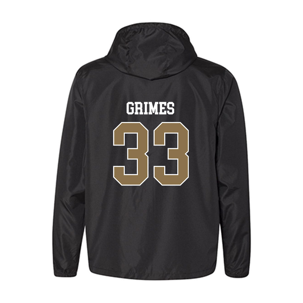 UNC Pembroke - NCAA Men's Basketball : Justin Grimes - Classic Shersey Windbreaker-1